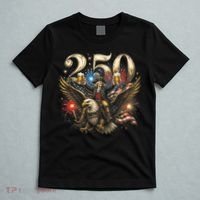 America 250 Ben Franklin Riding Eagle Celebration T-Shirt thumb 5