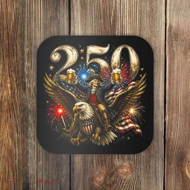 America 250 Ben Franklin Riding Eagle Celebration Coaster