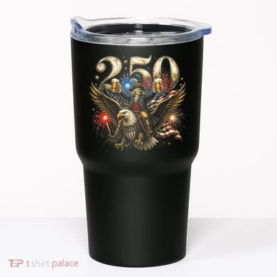 America 250 Ben Franklin Riding Eagle Celebration Tumbler