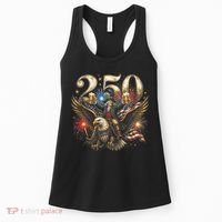 America 250 Ben Franklin Riding Eagle Celebration Women's Tank Top thumb 0
