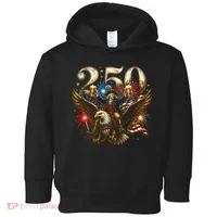 America 250 Ben Franklin Riding Eagle Celebration Toddler Hoodie thumb 0