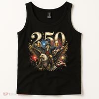 America 250 Ben Franklin Riding Eagle Celebration Tank Top thumb 2