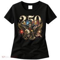 America 250 Ben Franklin Riding Eagle Celebration Women's T-Shirt thumb 0