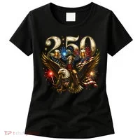 America 250 Ben Franklin Riding Eagle Celebration Women's T-Shirt thumb 0