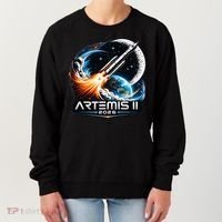 Artemis 2 Back To The Moon 2026 Women's Sweatshirt thumb 0