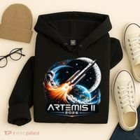 Artemis 2 Back To The Moon 2026 Hoodie thumb 4