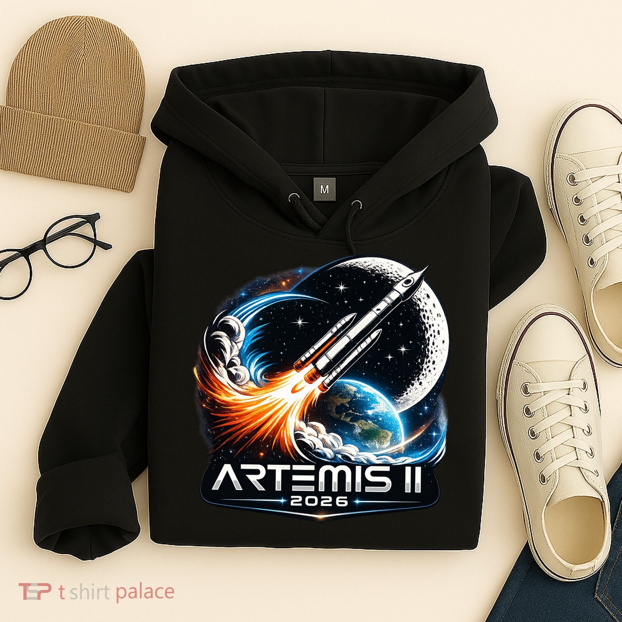 Artemis 2 Back To The Moon 2026 Hoodie