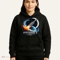 Artemis 2 Back To The Moon 2026 Hoodie thumb 5