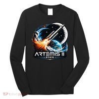 Artemis 2 Back To The Moon 2026 Long Sleeve Shirt thumb 0