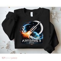 Artemis 2 Back To The Moon 2026 Sweatshirt thumb 2