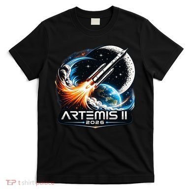 Artemis 2 Back To The Moon 2026 T-Shirt