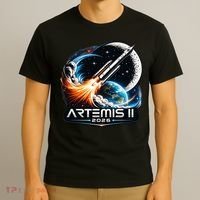 Artemis 2 Back To The Moon 2026 T-Shirt thumb 3
