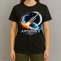 Artemis 2 Back To The Moon 2026 T-Shirt thumb 4
