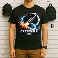 Artemis 2 Back To The Moon 2026 T-Shirt thumb 6