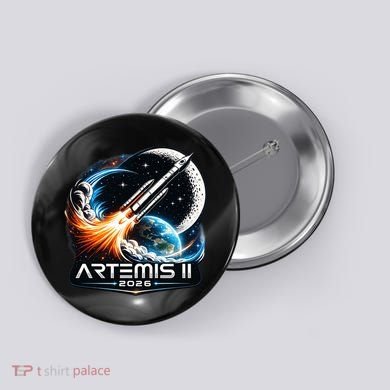 Artemis 2 Back To The Moon 2026 Button
