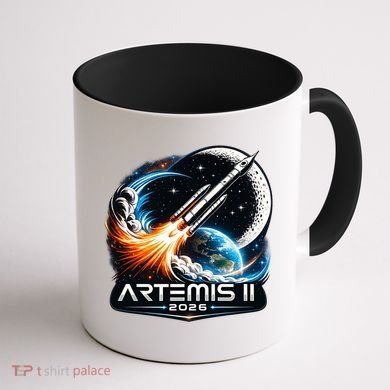 Artemis 2 Back To The Moon 2026 Coffee Mug back