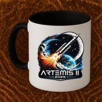 Artemis 2 Back To The Moon 2026 Coffee Mug thumb 2