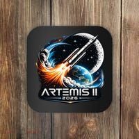 Artemis 2 Back To The Moon 2026 Coaster thumb 0