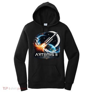 Artemis 2 Back To The Moon 2026 Women's Hoodie