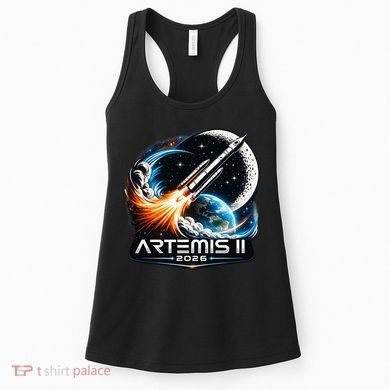 Artemis 2 Back To The Moon 2026 Women's Tank Top