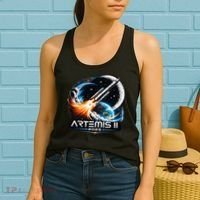 Artemis 2 Back To The Moon 2026 Women's Tank Top thumb 2