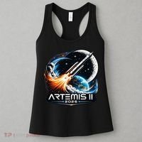 Artemis 2 Back To The Moon 2026 Women's Tank Top thumb 3