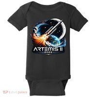 Artemis 2 Back To The Moon 2026 Baby Bodysuit thumb 0