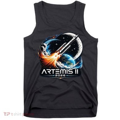Artemis 2 Back To The Moon 2026 Tank Top