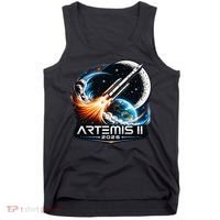 Artemis 2 Back To The Moon 2026 Tank Top thumb 0