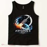 Artemis 2 Back To The Moon 2026 Tank Top thumb 2