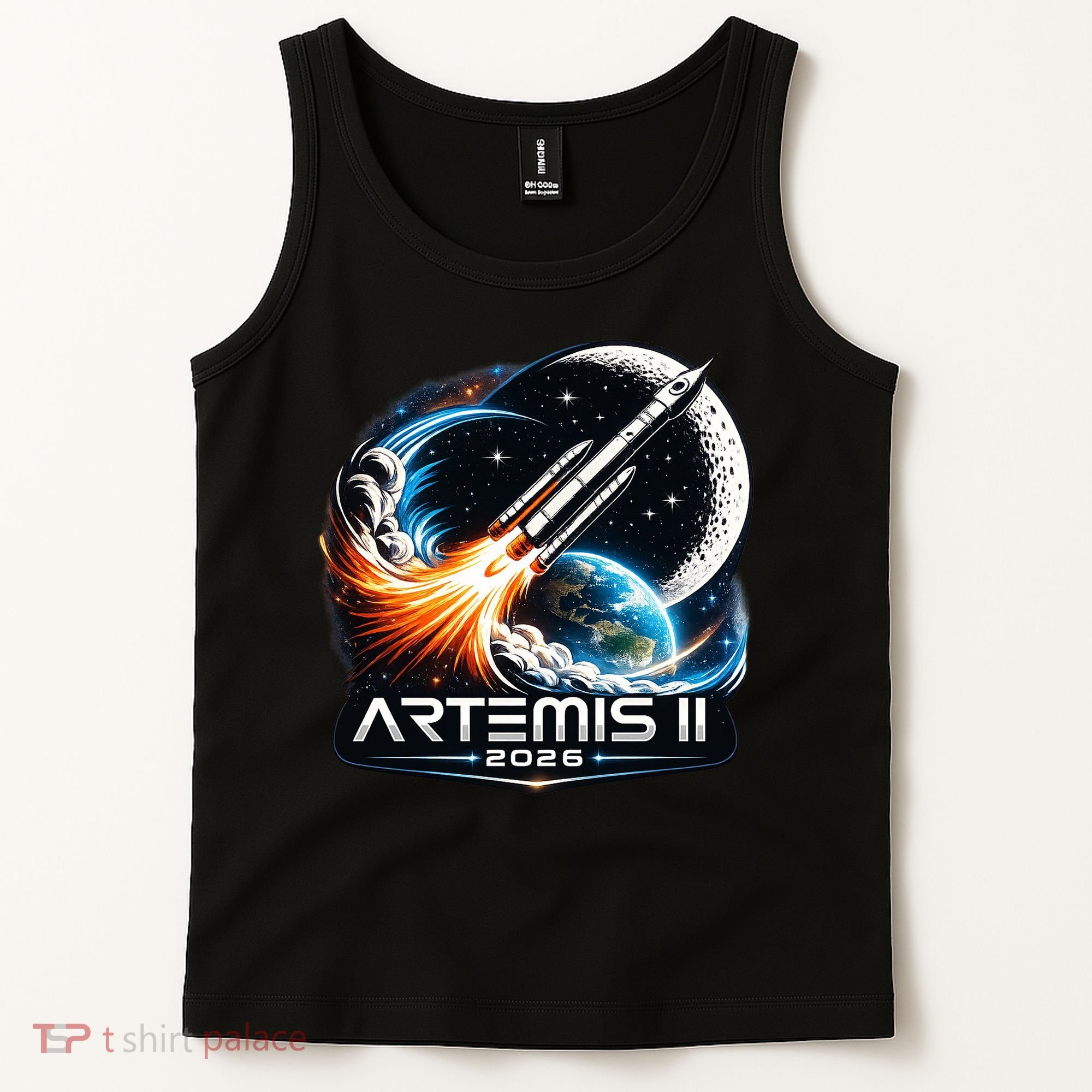 Artemis 2 Back To The Moon 2026 Tank Top