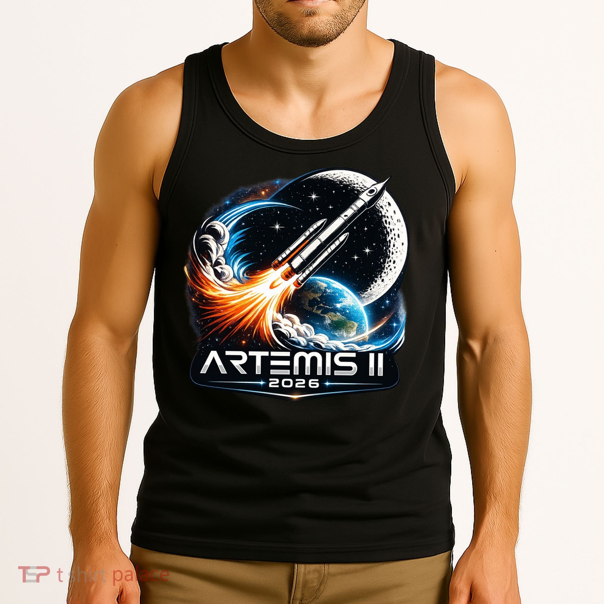 Artemis 2 Back To The Moon 2026 Tank Top