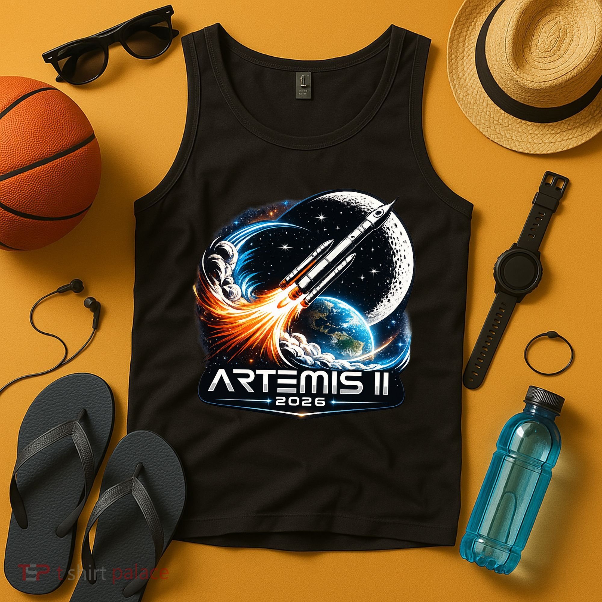 Artemis 2 Back To The Moon 2026 Tank Top