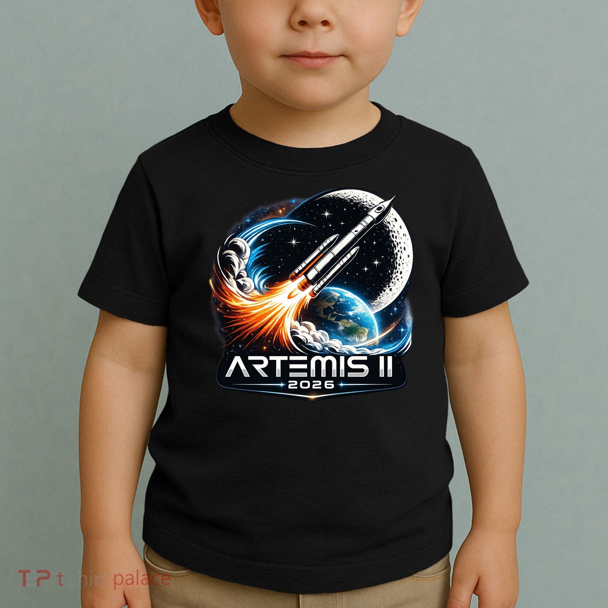 Artemis 2 Back To The Moon 2026 Toddler T-Shirt