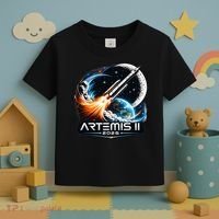 Artemis 2 Back To The Moon 2026 Toddler T-Shirt thumb 3