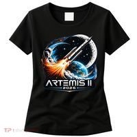 Artemis 2 Back To The Moon 2026 Women's T-Shirt thumb 0