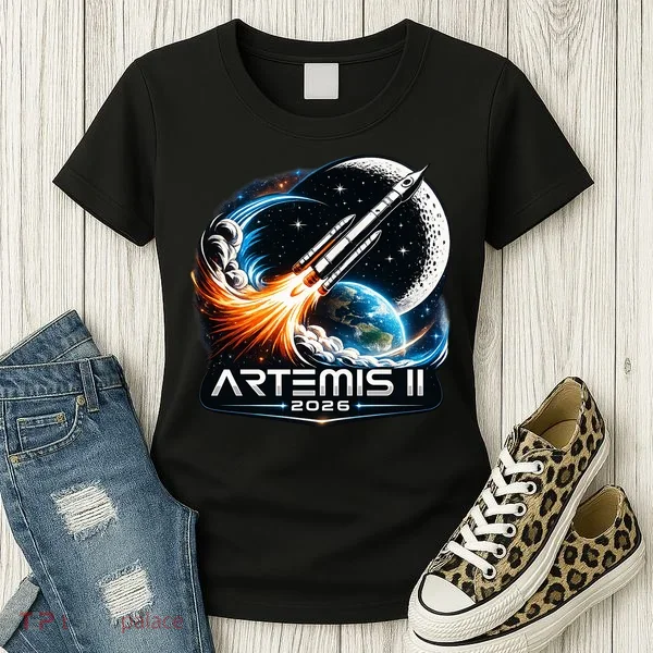 Artemis 2 Back To The Moon 2026 Women's T-Shirt