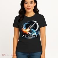 Artemis 2 Back To The Moon 2026 Women's T-Shirt thumb 4