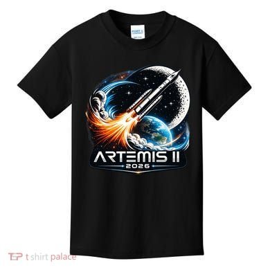 Artemis 2 Back To The Moon 2026 Kids T-Shirt