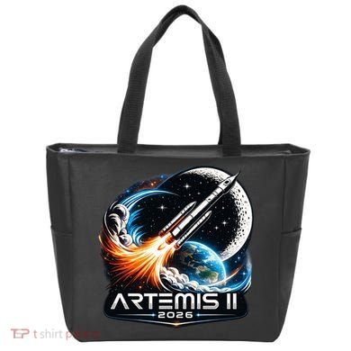 Artemis 2 Back To The Moon 2026 Tote Bag