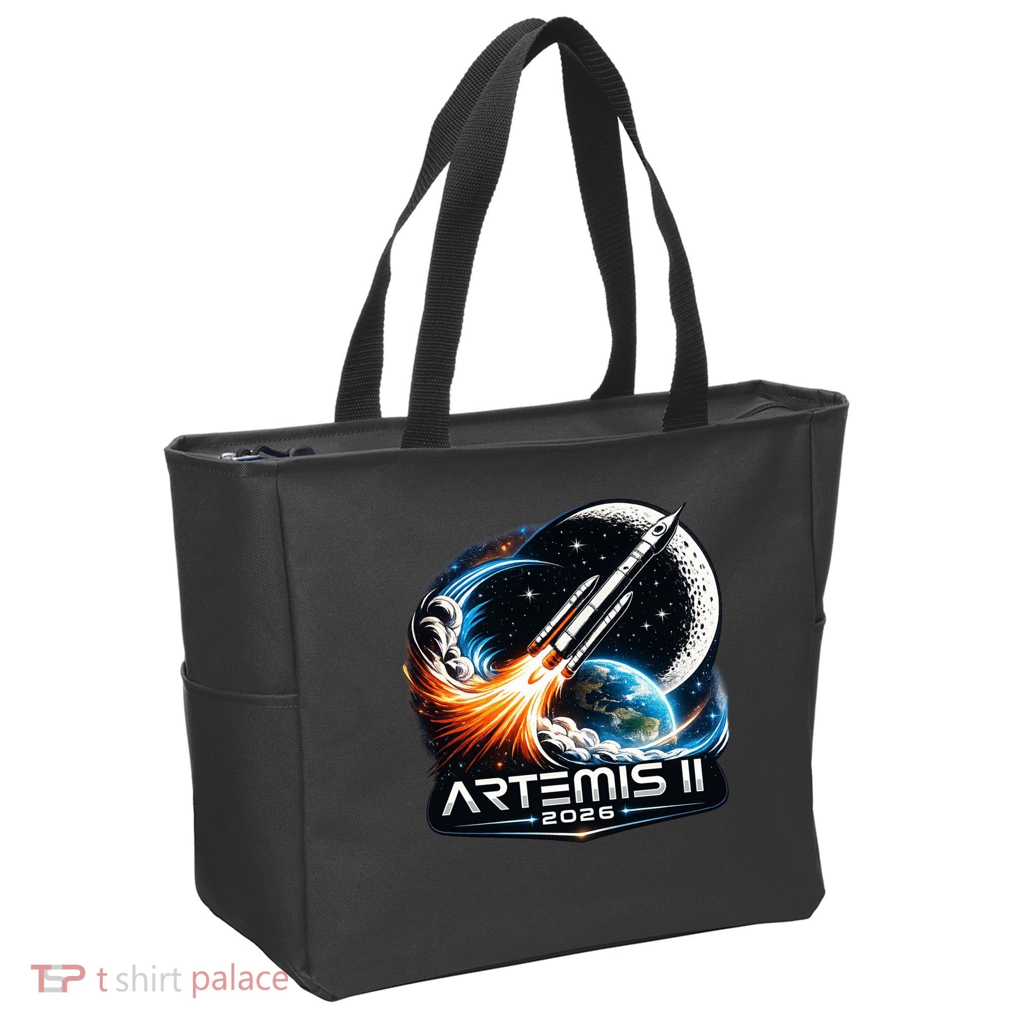 Artemis 2 Back To The Moon 2026 Tote Bag