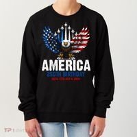America's 250th Birthday Eagle Patriot Anniversary Women's Sweatshirt thumb 0