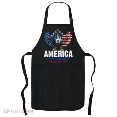 America's 250th Birthday Eagle Patriot Anniversary Apron