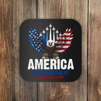 America's 250th Birthday Eagle Patriot Anniversary Coaster thumb 0