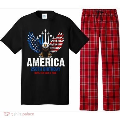 America's 250th Birthday Eagle Patriot Anniversary Pajama Set