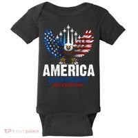 America's 250th Birthday Eagle Patriot Anniversary Baby Bodysuit thumb 0