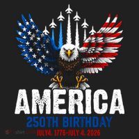 America's 250th Birthday Eagle Patriot Anniversary Hat thumb 2