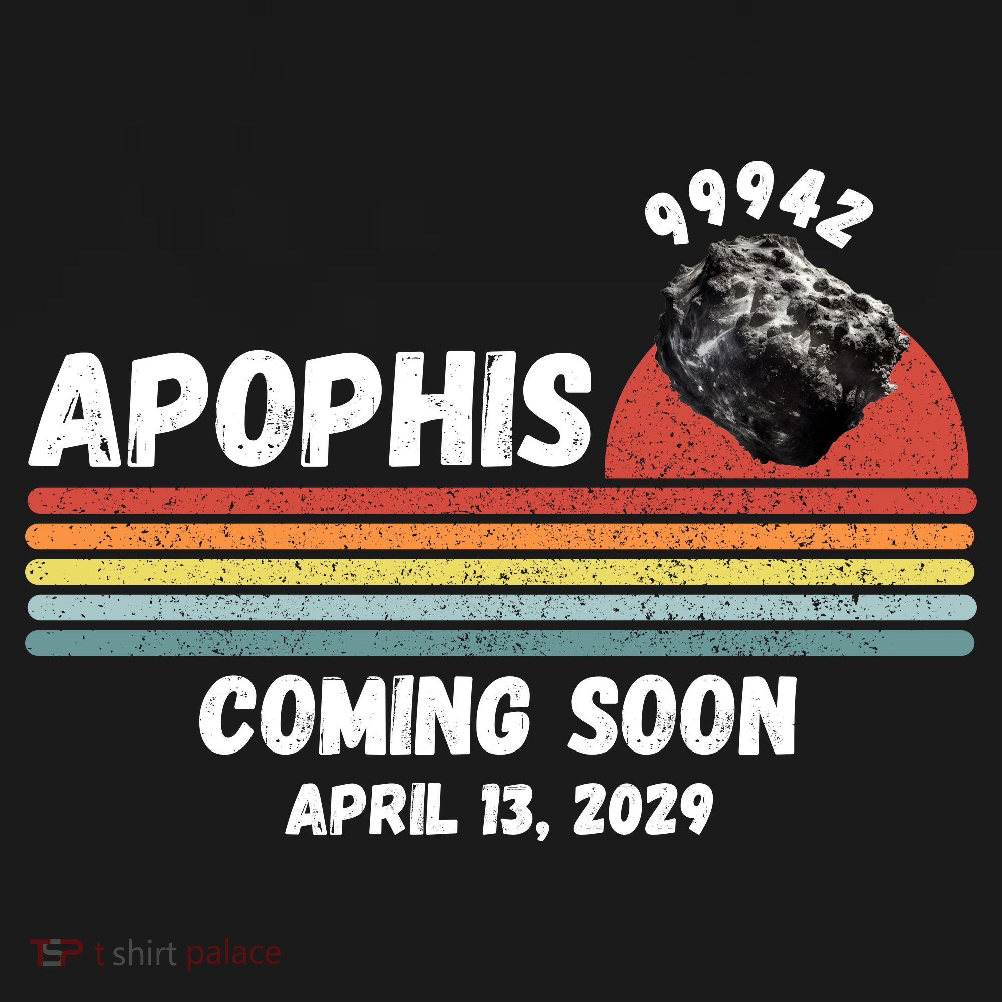 Apophis 2029 Funny Space Humor Comet Meteor Apophis April 13 2029 Asteroid 99942  Apron
