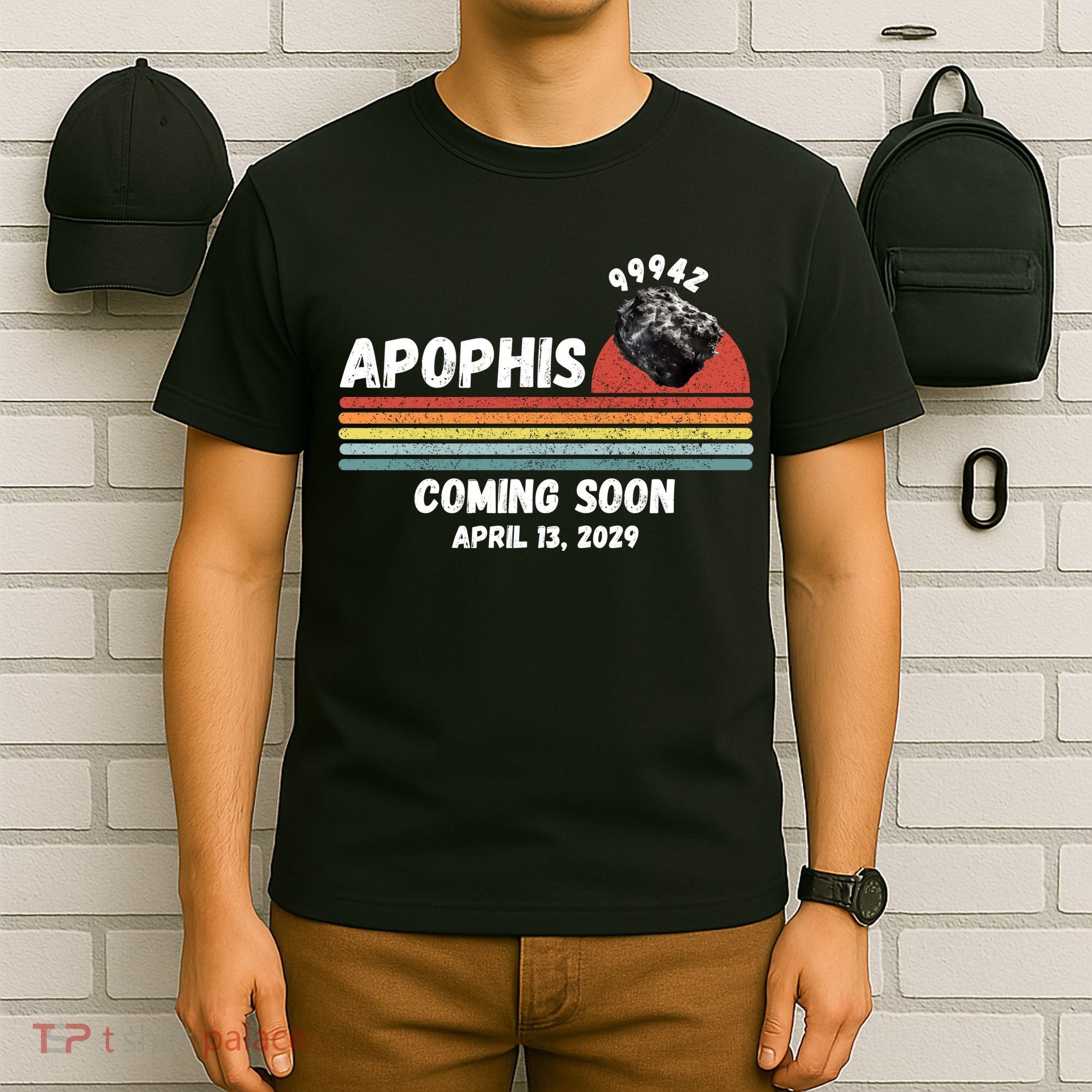 Apophis 2029 Funny Space Humor Comet Meteor Apophis April 13 2029 Asteroid 99942  T-Shirt