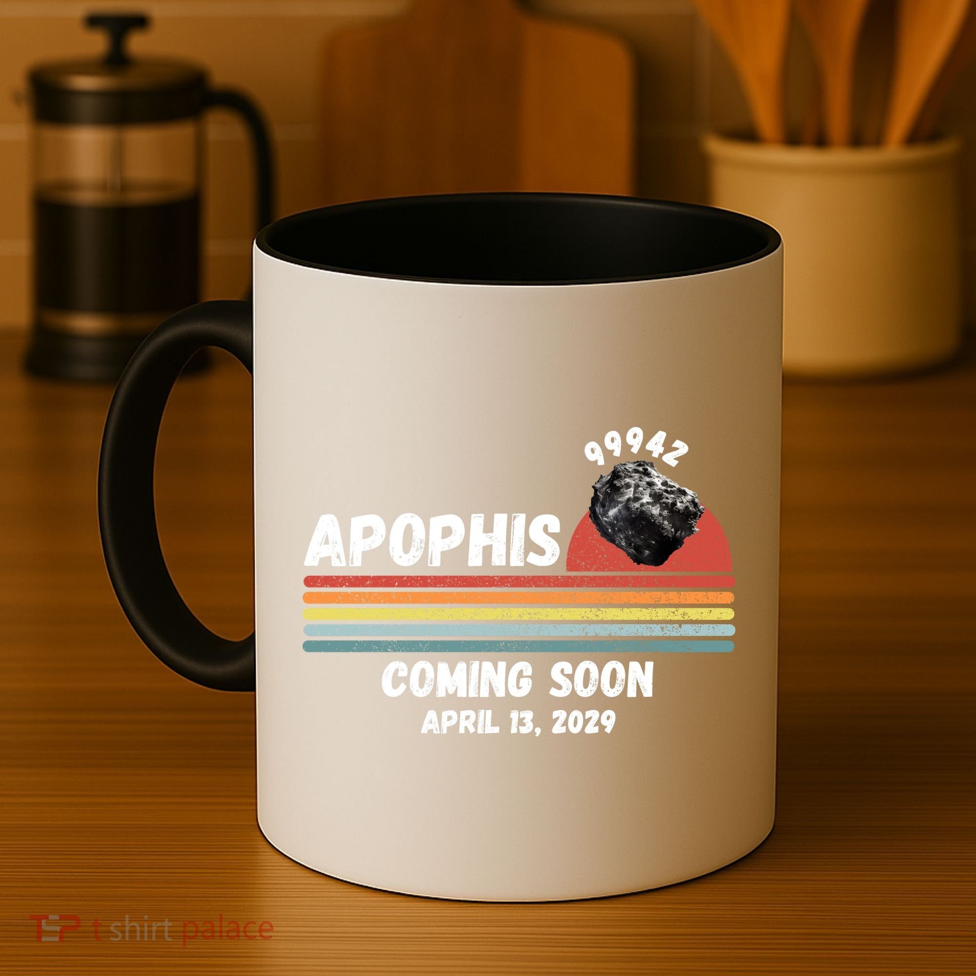 Apophis 2029 Funny Space Humor Comet Meteor Apophis April 13 2029 Asteroid 99942  Coffee Mug